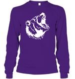 Angry Bear Shirt Unisex Long Sleeve Classic Tee