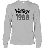 1988 Retro Vintage Birth Year Blast Unisex Long Sleeve Classic Tee