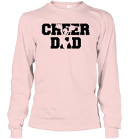 Cheer Dad With Cheerleader Unisex Long Sleeve Classic Tee