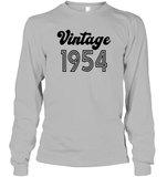 1954 Retro Vintage Birth Year Blast Unisex Long Sleeve Classic Tee