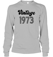 1973 Retro Vintage Birth Year Blast Unisex Long Sleeve Classic Tee