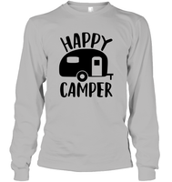 Happy Camper Unisex Long Sleeve Classic Tee