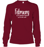 February Birthday Month Unisex Long Sleeve Classic Tee