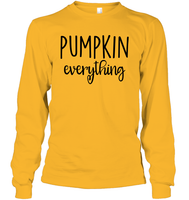 Pumpkin Everything Shirt – Embrace the Fall Flavor Unisex Long Sleeve Classic Tee