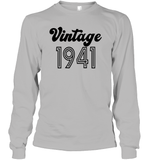 1941 Retro Vintage Birth Year Blast Unisex Long Sleeve Classic Tee