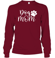 Dog Mom Pet Shirt Unisex Long Sleeve Classic Tee