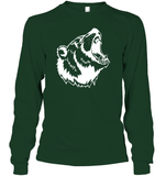 Angry Bear Shirt Unisex Long Sleeve Classic Tee