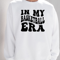 In My Basketball Era Svg Files For Cricut, Basketball Svg, Sports Svg Dxf Png Eps Cut Files Silhouette