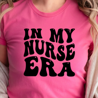 In My Nurse Era Svg Files For Cricut, Nurse Svg, Nursing Student Svg Dxf Png Eps Cut Files Silhouette