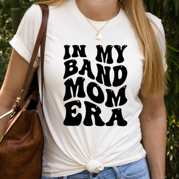 In My Band Mom Era Svg Files For Cricut, Band Mom Svg, Band Mama Svg Dxf Png Eps Cut Files Silhouette