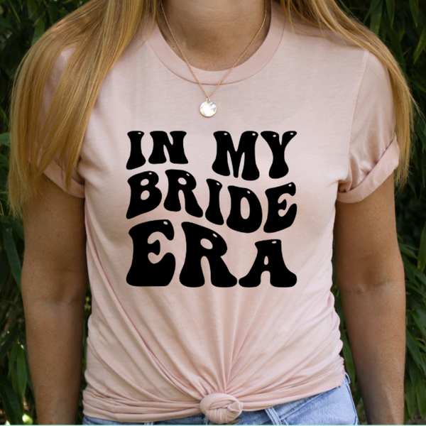 In My Bride Era Svg Files For Cricut, Bride Svg, Bridal Svg Dxf Png Eps Cut Files Silhouette