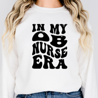 In My OB Nurse Era Svg Files For Cricut, OB Nurse Svg, Labor And Delivery Svg Dxf Png Eps Cut Files Silhouette