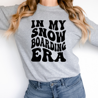 In My Snowboarding Era Svg Files For Cricut, Snowboarding Svg, Winter Sport Svg Dxf Png Eps Cut Files Silhouette