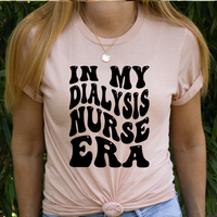In My Dialysis Nurse Era Svg Files For Cricut, Dialysis Nurse Svg, Dialysis Tech Svg Dxf Png Eps Cut Files Silhouette
