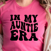 In My Auntie Era Svg Files For Cricut, Auntie Svg, Aunt Svg Dxf Png Eps Cut Files Silhouette