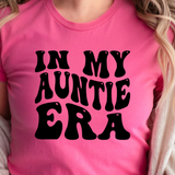 In My Auntie Era Svg Files For Cricut, Auntie Svg, Aunt Svg Dxf Png Eps Cut Files Silhouette