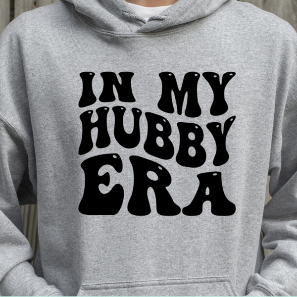 In My Hubby Era Svg Files For Cricut, Hubby Svg, Husband Svg Dxf Png Eps Cut Files Silhouette