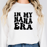 In My Nana Era Svg Files For Cricut, Nana Svg, Grandma Svg Dxf Png Eps Cut Files Silhouette
