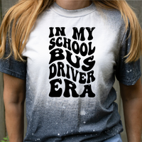 In My School Bus Driver Era Svg Files For Cricut, School Bus Driver Svg, Back To School Svg Dxf Png Eps Cut Files Silhouette