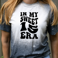 In My Sweet 15 Birthday Era Svg Files For Cricut, 15th Birthday Svg, Teenager Svg Dxf Png Eps Cut Files Silhouette