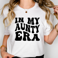 In My Aunty Era Svg Files For Cricut, Aunt Svg, Auntie Svg Dxf Png Eps Cut Files Silhouette