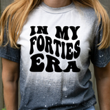 In My Fourties Era Svg Files For Cricut, 40s Birthday Svg, Fourties Svg Dxf Png Eps Cut Files Silhouette