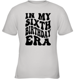 In My Sixth Birthday Era  Birthday Shirt Kids Tee, Hoodie, Sweatshirt