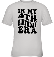 In My 4th Birthday Era Birthday Shirt Kids Tee, Hoodie, Sweatshirt
