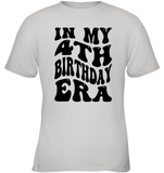 In My 4th Birthday Era Birthday Shirt Kids Tee, Hoodie, Sweatshirt