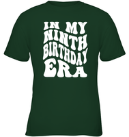 In My Ninth Birthday Era  Birthday Shirt Kids Tee, Hoodie, Sweatshirt