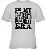In My Thirteenth Birthday Era Birthday Shirt Kids Classic Tee