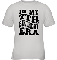 In My 7th Birthday Era Birthday Shirt Kids Tee, Hoodie, Sweatshirt