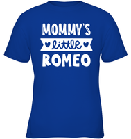 Mommy's Little Romeo Valentines Kids Classic Tee