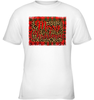Merry Christmas Shirt Cheetah Print For Women