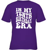 In My Tenth Birthday Era Birthday Shirt Kids Tee, Hoodie, Sweatshirt