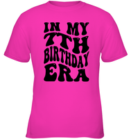 In My 7th Birthday Era Birthday Shirt Kids Tee, Hoodie, Sweatshirt