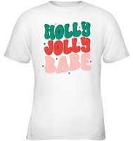 Holly Jolly Babe Christmas Shirt For Women