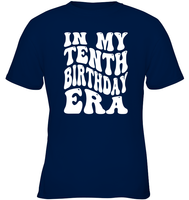 In My Tenth Birthday Era Birthday Shirt Kids Tee, Hoodie, Sweatshirt