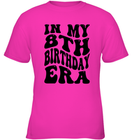 In My 8th Birthday Era Birthday Shirt Kids Tee, Hoodie, Sweatshirt