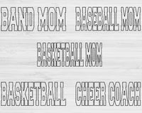 Football Svg Files For Cricut, Baseball Svg, Sports Svg Dxf Png Eps Cut Files Silhouette