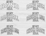 Football Svg Files For Cricut, Baseball Svg, In My Era Svg Dxf Png Eps Cut Files Silhouette