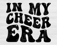 In My Cheer Era Svg Files For Cricut, Cheer Svg, Cheerleader Svg Dxf Png Eps Cut Files Silhouette