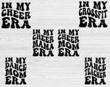 Football Svg Files For Cricut, Baseball Svg, In My Era Svg Dxf Png Eps Cut Files Silhouette
