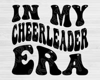 In My Cheerleader Era Svg Files For Cricut, Cheerleader Svg, Cheerleading Svg Dxf Png Eps Cut Files Silhouette