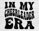 In My Cheerleader Era Svg Files For Cricut, Cheerleader Svg, Cheerleading Svg Dxf Png Eps Cut Files Silhouette
