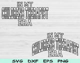 In My Childrens Therapist Era Svg Files For Cricut, Childrens Therapist Svg, Child Therapist Svg Dxf Png Eps Cut Files Silhouette
