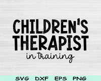 childrens therapist svg