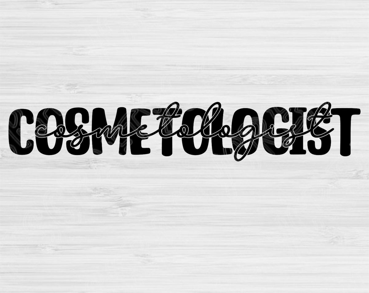 Cosmetologist svg files for cricut cosmetology svg beautician svg dx