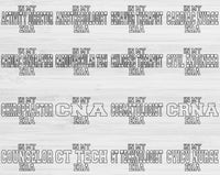 Cosmetologist Svg Files For Cricut, Nurse Svg, In My Era Svg Dxf Png Eps Cut Files Silhouette