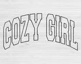 Book Lover Svg Files For Cricut, Cozy Girl Svg, Cozy Vibes Svg Dxf Png Eps Cut Files Silhouette
